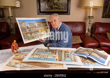 JACQUES MARTIN COMIC-AUTOR Stockfoto