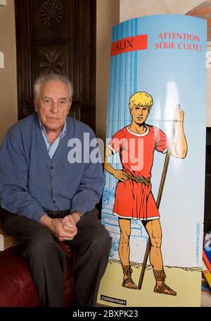 JACQUES MARTIN COMIC-AUTOR Stockfoto