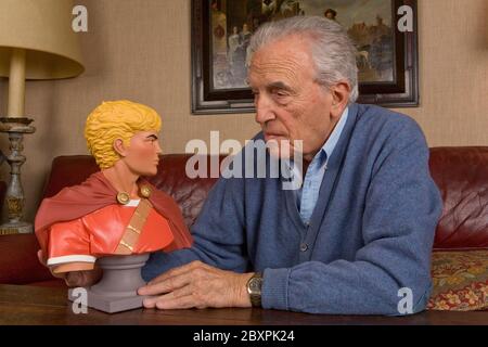 JACQUES MARTIN COMIC-AUTOR Stockfoto