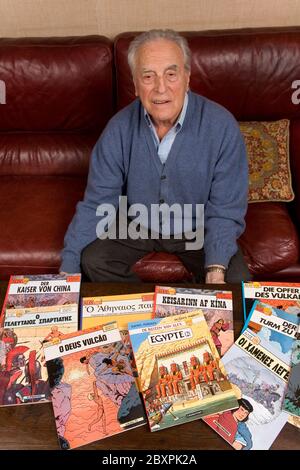 JACQUES MARTIN COMIC-AUTOR Stockfoto