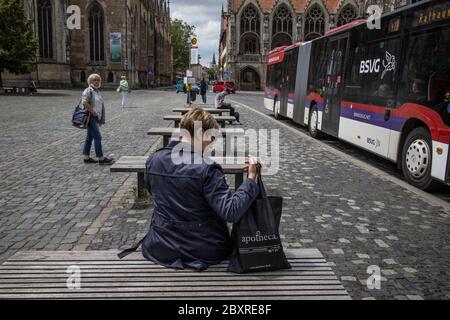 Braunschweig, bekannt als Braunschweig und die "Stadt Heinrich des Löwen" in englischer Sprache, liegt im niedersächsischen Staatsgebiet von Nord-Mitteldeutschland, Europa Stockfoto