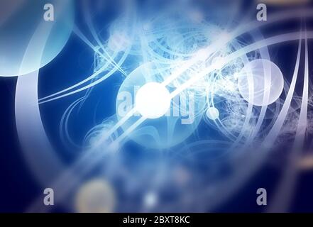 Verblassen Sie blau, abstrakten Hintergrund für kreatives gestalten Stockfoto