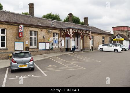 Rickmansworth London U-Bahn und Bahnhof Chiltern, Rickmansworth, Hertfordshire, England, Großbritannien Stockfoto