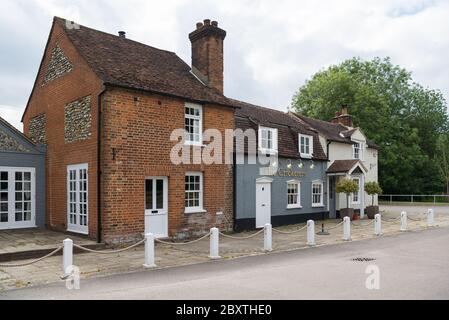 The Cricketers Pub und Restaurant im Dorf Sarratt, Hertfordshire, England, Großbritannien Stockfoto