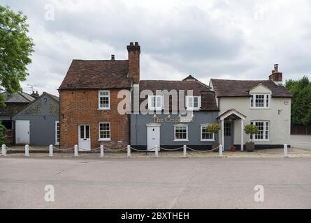 The Cricketers Pub und Restaurant im Dorf Sarratt, Hertfordshire, England, Großbritannien Stockfoto