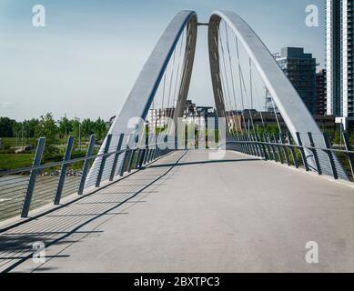 George C. King Bridge Calgary Alberta Stockfoto