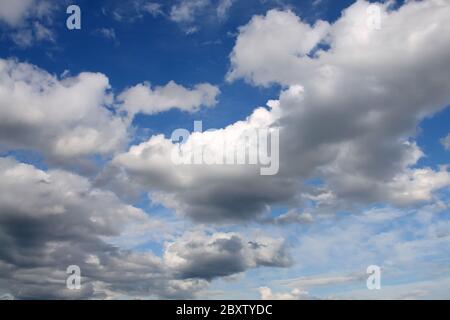 Wolken. Stockfoto