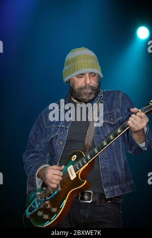 Daniel Lanois & Black Dub treten beim Pori Jazz Festival auf, Finnland 14. Juli 2011 Stockfoto