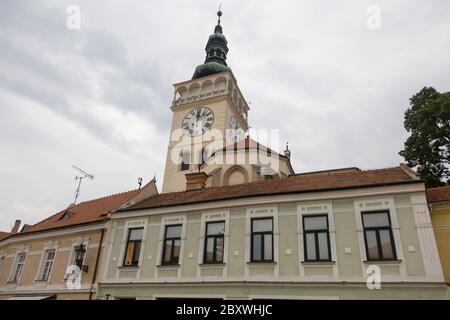 Alte Kirche in der Innenstadt von Brno - Stadt in der südmährischen Region der Tschechischen Republik Stockfoto