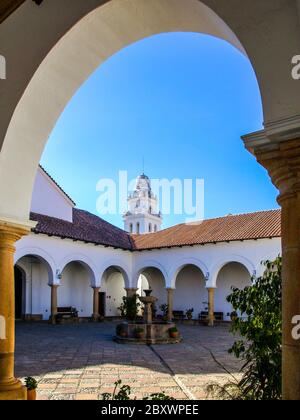 House of Liberty Museum, aka Casa de la Libertad, Sucre, Bolivien, Südamerika. Stockfoto