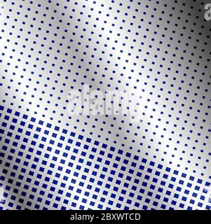 Blauer Hintergrund mit Quadraten Stockfoto