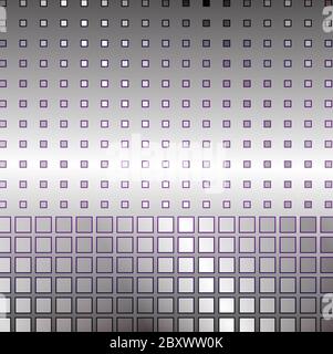 Blauer Hintergrund mit Quadraten Stockfoto