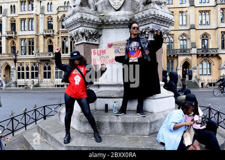 Black Lives Matter Vauxhall to Whitehall March, London, Vereinigtes Königreich, 07. Juni 2020. Quelle: Alamy News Stockfoto