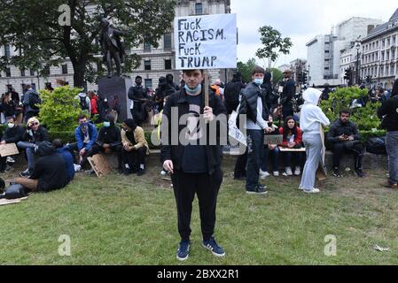 Black Lives Matter Vauxhall to Whitehall March, London, Vereinigtes Königreich, 07. Juni 2020. Quelle: Alamy News Stockfoto