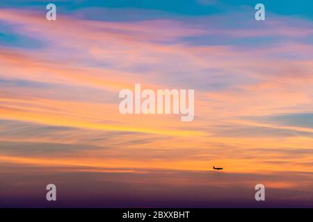 Miami Sunset Stockfoto