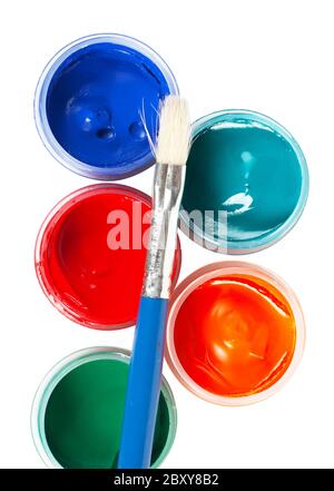 Gouache Stockfoto