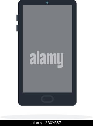 Schwarz Smartphone Stock Vektor