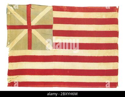 Vintage amerikanische Flagge - Distressed Grunge usa Stockfoto