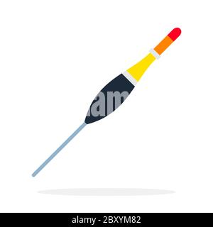 Angelvektor Symbol flach isoliert Stock Vektor