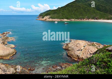 Sai Wan Bay in Hongkong Stockfoto