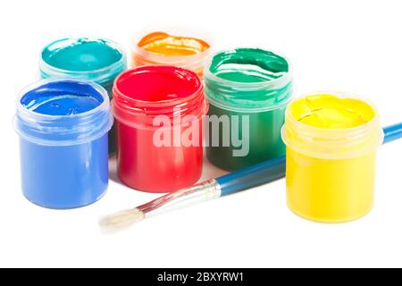 Gouache Stockfoto