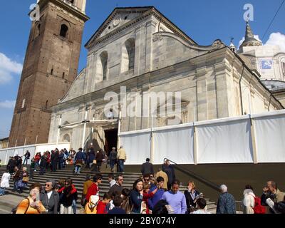 Das heilige Grabtuch von Turin Stockfoto