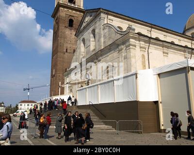 Das heilige Grabtuch von Turin Stockfoto