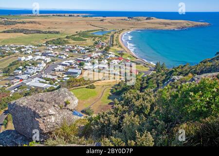 Blick auf Stanley von der Nuss Stockfoto