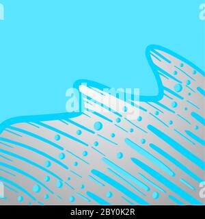 Abstrakte Wasser Stock Vektor