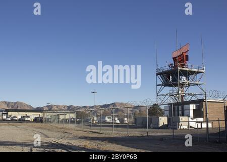 Radar der Flugsicherung Stockfoto