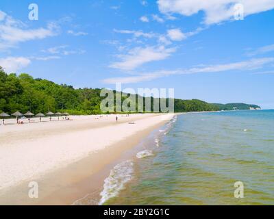 Marine, Sopot, Polen Stockfoto