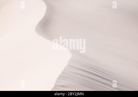 hochdetaillierte Textur von Sanddünen Stockfoto