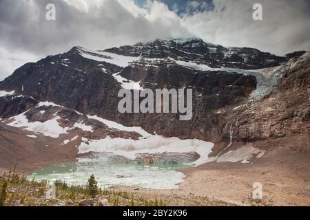 Mount Edith Cavell Stockfoto