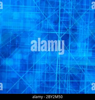 blaue abstrakten Hintergrund Stockfoto
