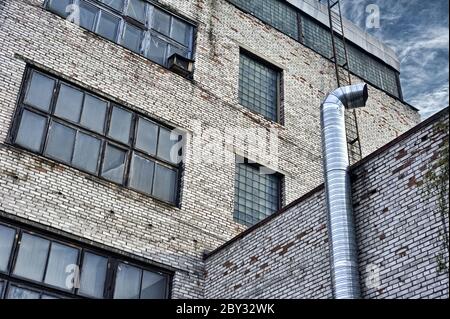 Industriegebäude Stockfoto