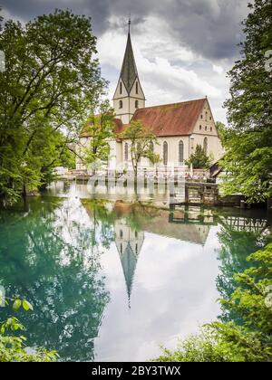 Blautopf Stockfoto