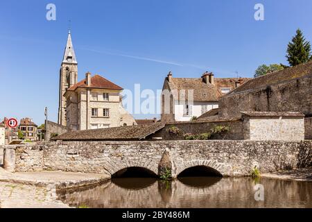 Milly-la-Forêt, Essonne, Frankreich Stockfoto