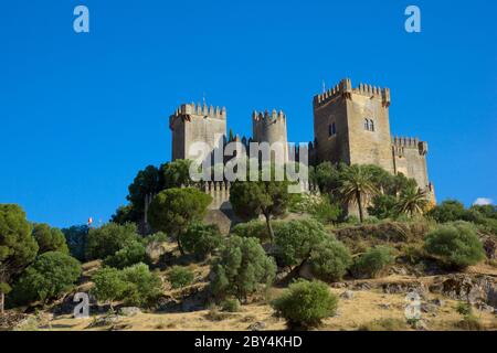 Almodovar del Rio, Cordoba, Spanien Stockfoto