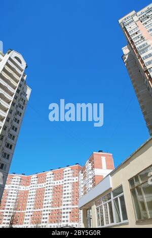 Wohnsiedlung Stockfoto