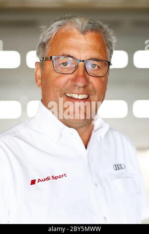 Nürburg: DTM Nürnberg, Nürburgring, am 8. Juni 2020, (Foto: Hoch zwei) Ernst Moser (Audi Stockfoto