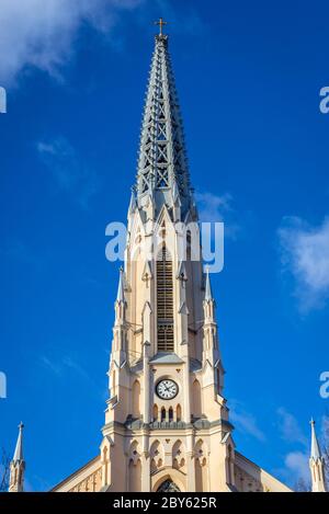 Evangelisch-reformierte Pfarrkirche in Warschau, Polen Stockfoto