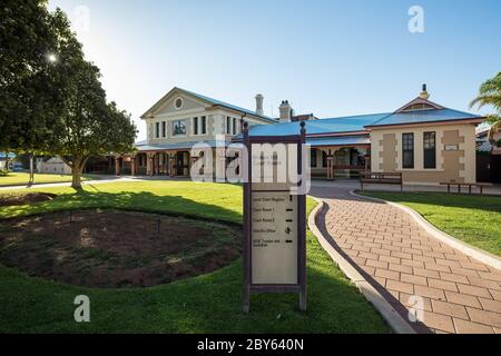 Broken Hill Australien 2. Dezember 2019 : Broken Hill Courthouse, NSW Stockfoto