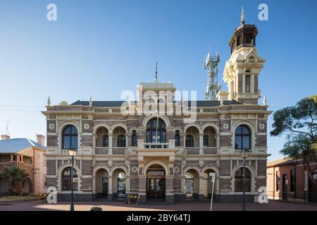 Broken Hill Australien 2. Dezember 2019 : eine Kunstgalerie in der Hauptstraße von Broken Hill, NSW Stockfoto