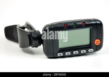 Tuner für Ukulele Stockfoto