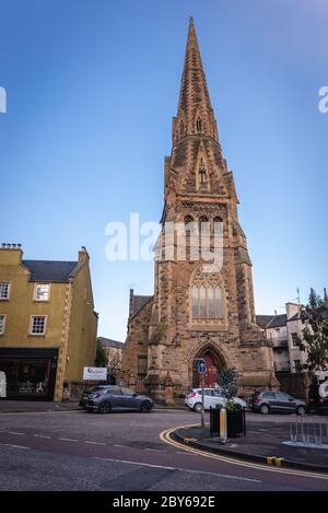 Buccleuch und Greyfriars Free Church of Scotland in Edinburgh, der Hauptstadt Schottlands, Teil des Vereinigten Königreichs Stockfoto