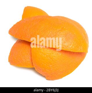 Schale von einer orange Stockfoto