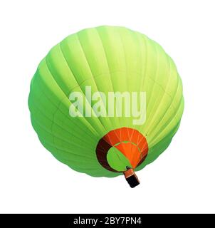 Ballon isoliert auf weiß Stockfoto