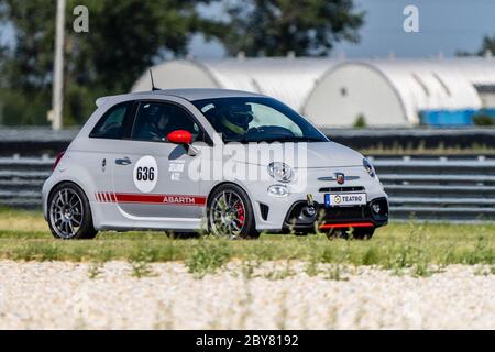 Abarth 500 Cup Slowakei 2020 Mai Stockfoto