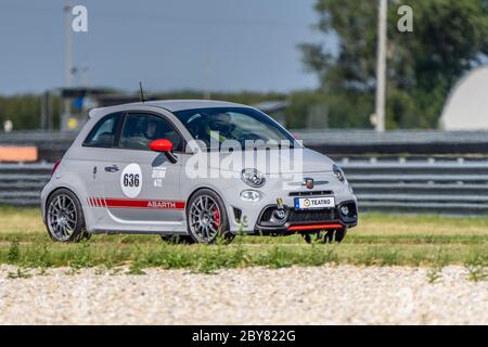 Abarth 500 Cup Slowakei 2020 Mai Stockfoto