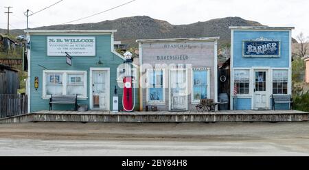 USA, Kalifornien, Mojave-Wüste, Randsburg, Geisterstadt Stockfoto